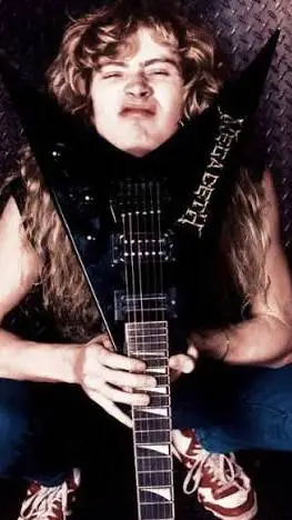 ai character: Megadeth pick me  background