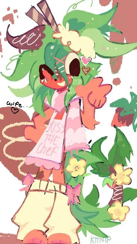 ai character: 🍓 Sprout!  background