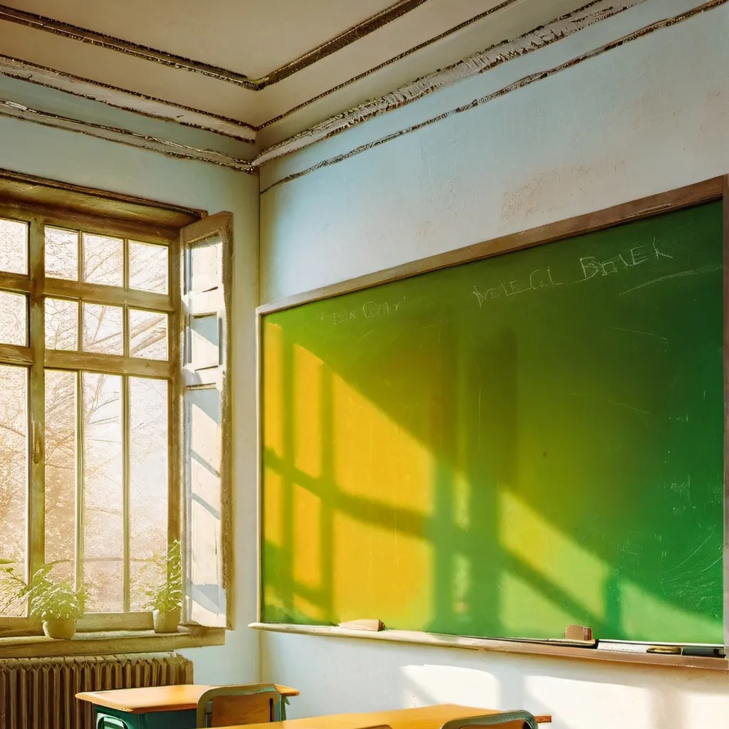 chat with ai character: classroom