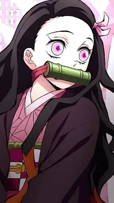 ai character: Nezuko background