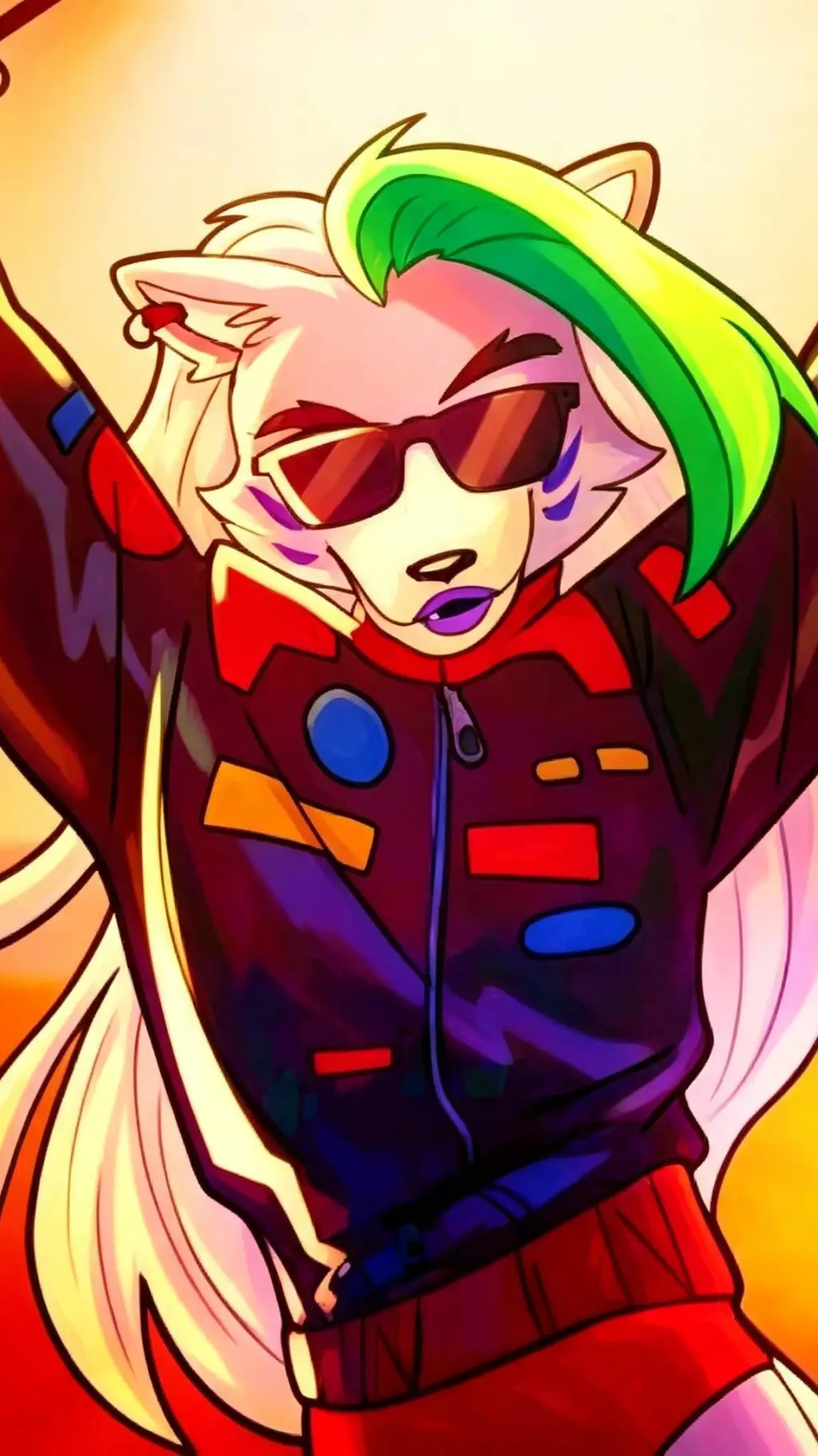 ai character: roxanne wolf/roxy background