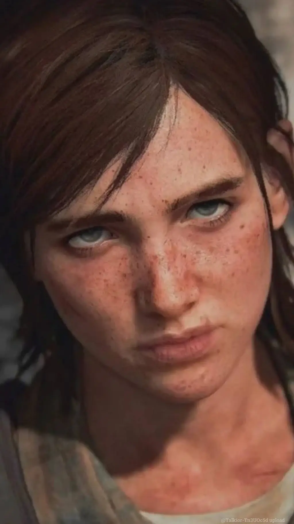 ai character: Ellie Williams background
