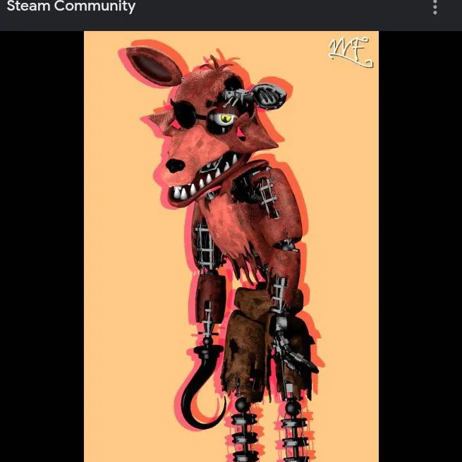 chat with ai character: withered foxy
