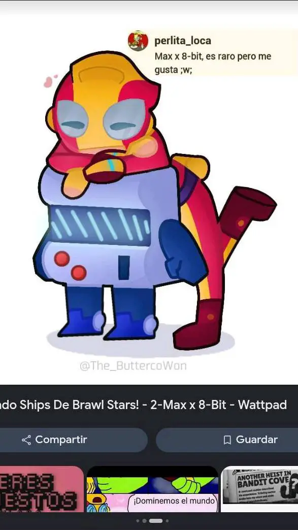 ai character: max x 8-bit, background