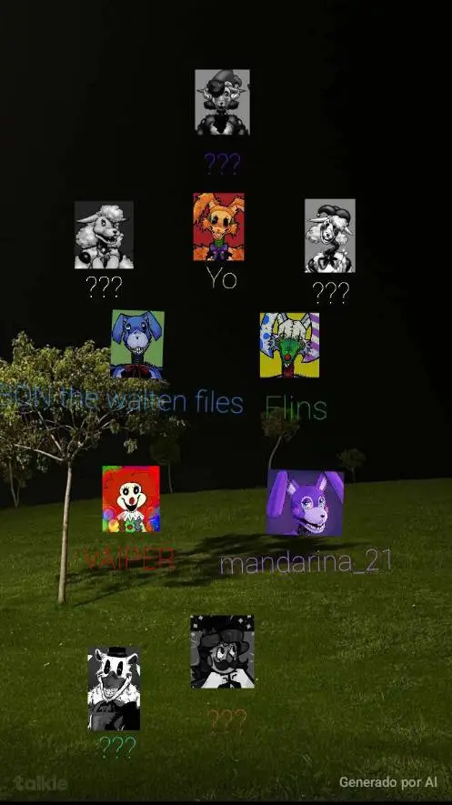 ai character: mi equipo background