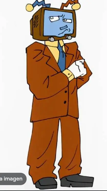 ai character: TVA  background