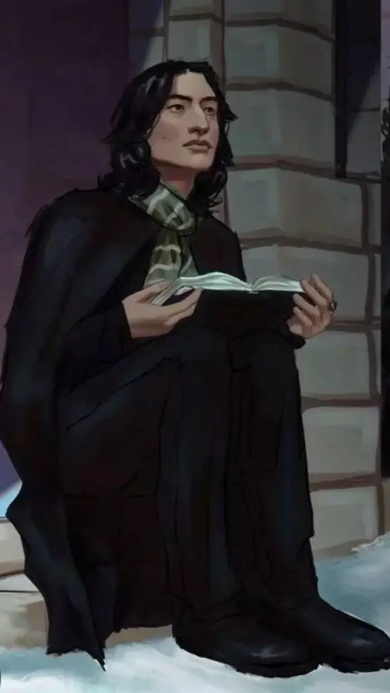 ai character: teen severus snape background
