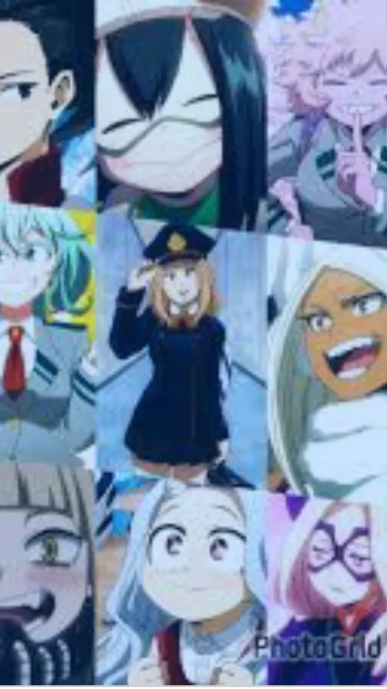 ai character: Mha sleepover hg background