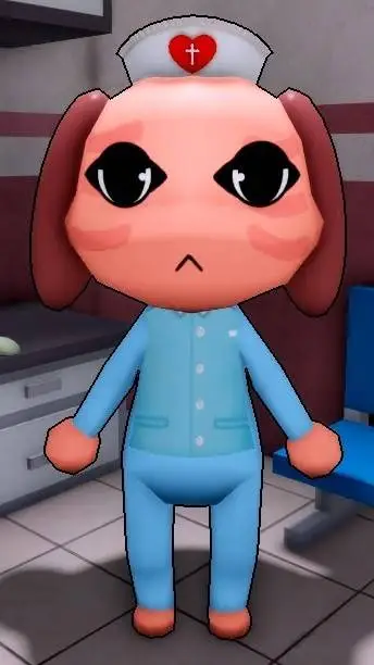 ai character: Nurse ︴✧ background