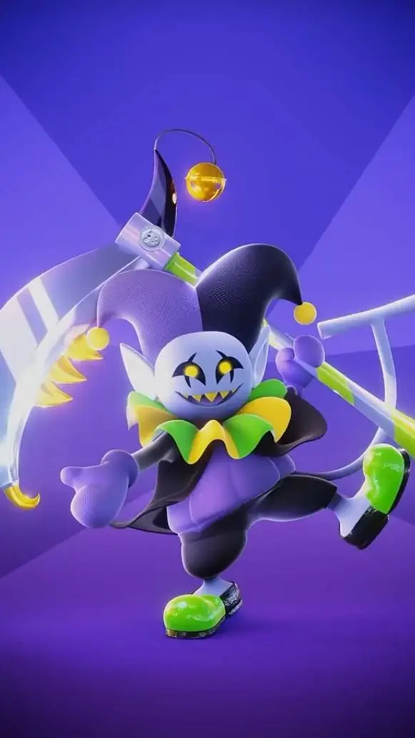 ai character: jevil background