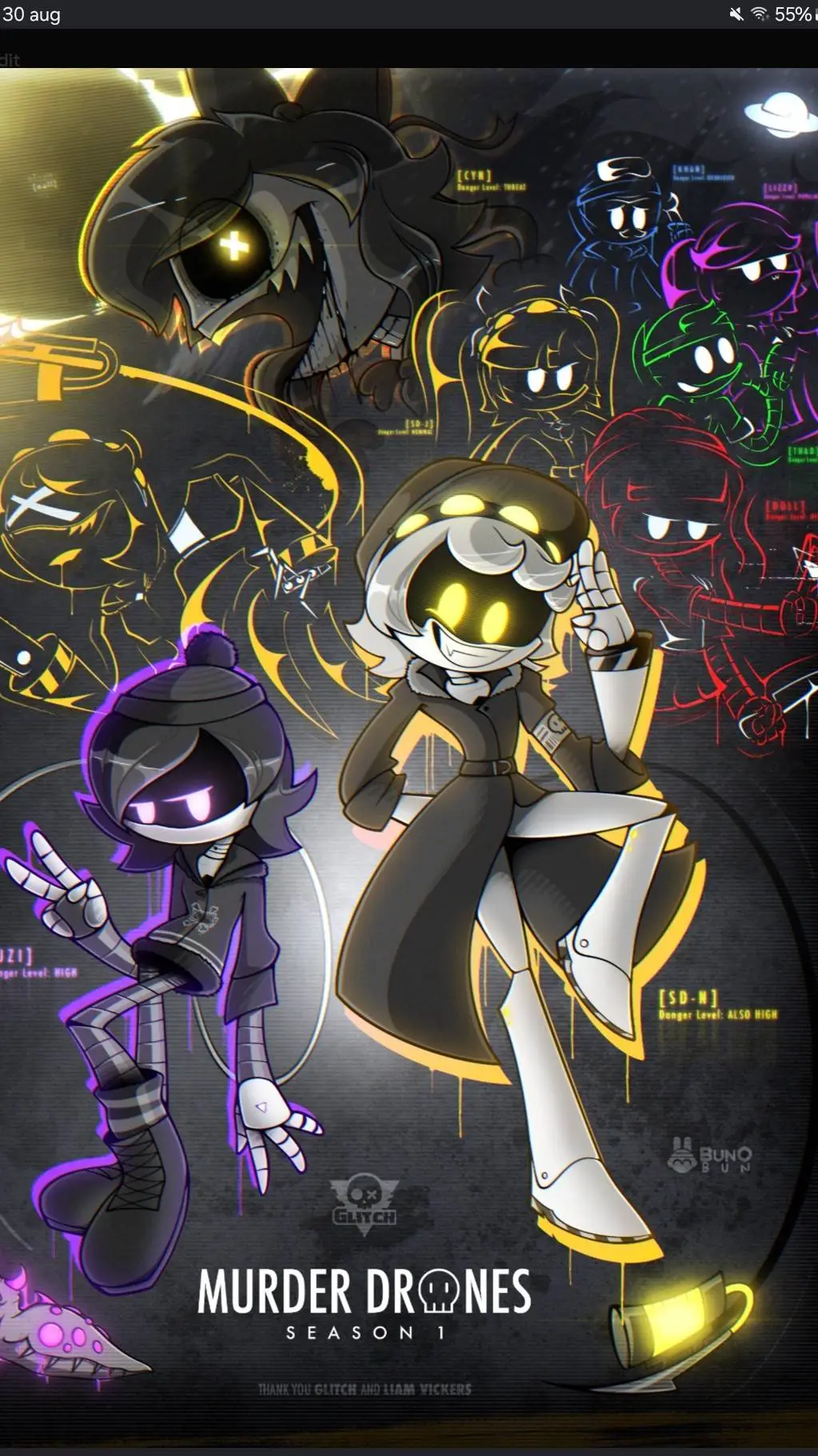 ai character: MD N twin P2 background