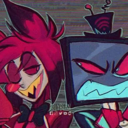 chat with ai character: Alastor y vox