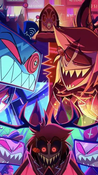 ai character: Alastor/vox background