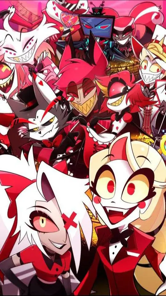 ai character: Hazbin hotel background