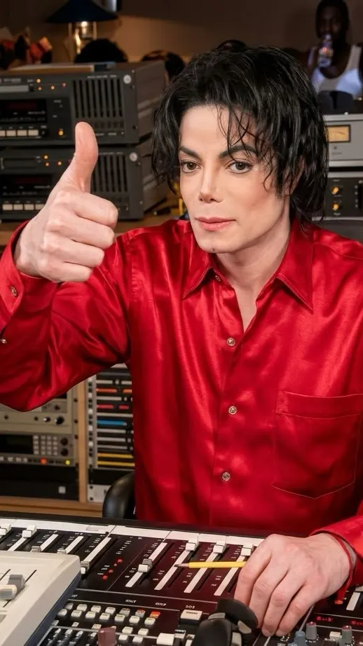 ai character: Michael Jackson  background