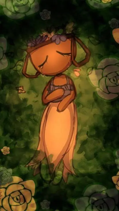 ai character: 💐🌱Bassie🌱💐 background