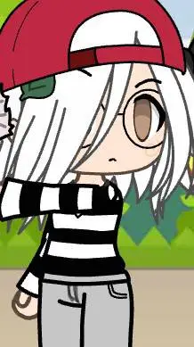 ai character:  p-o-o-k-i-e background