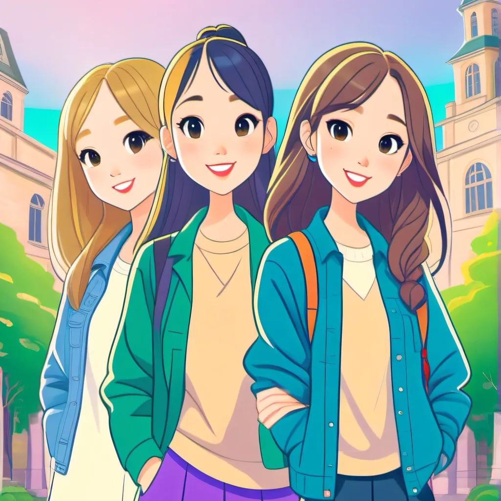 chat with ai character: 3 roommates