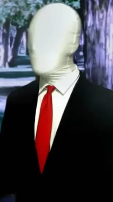 ai character: Slenderman  background