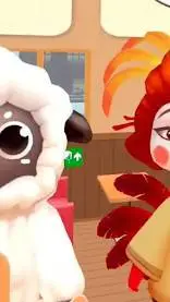 ai character: Cooking clash background