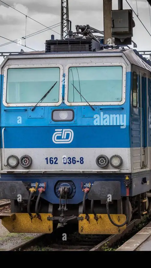 ai character: czech train background