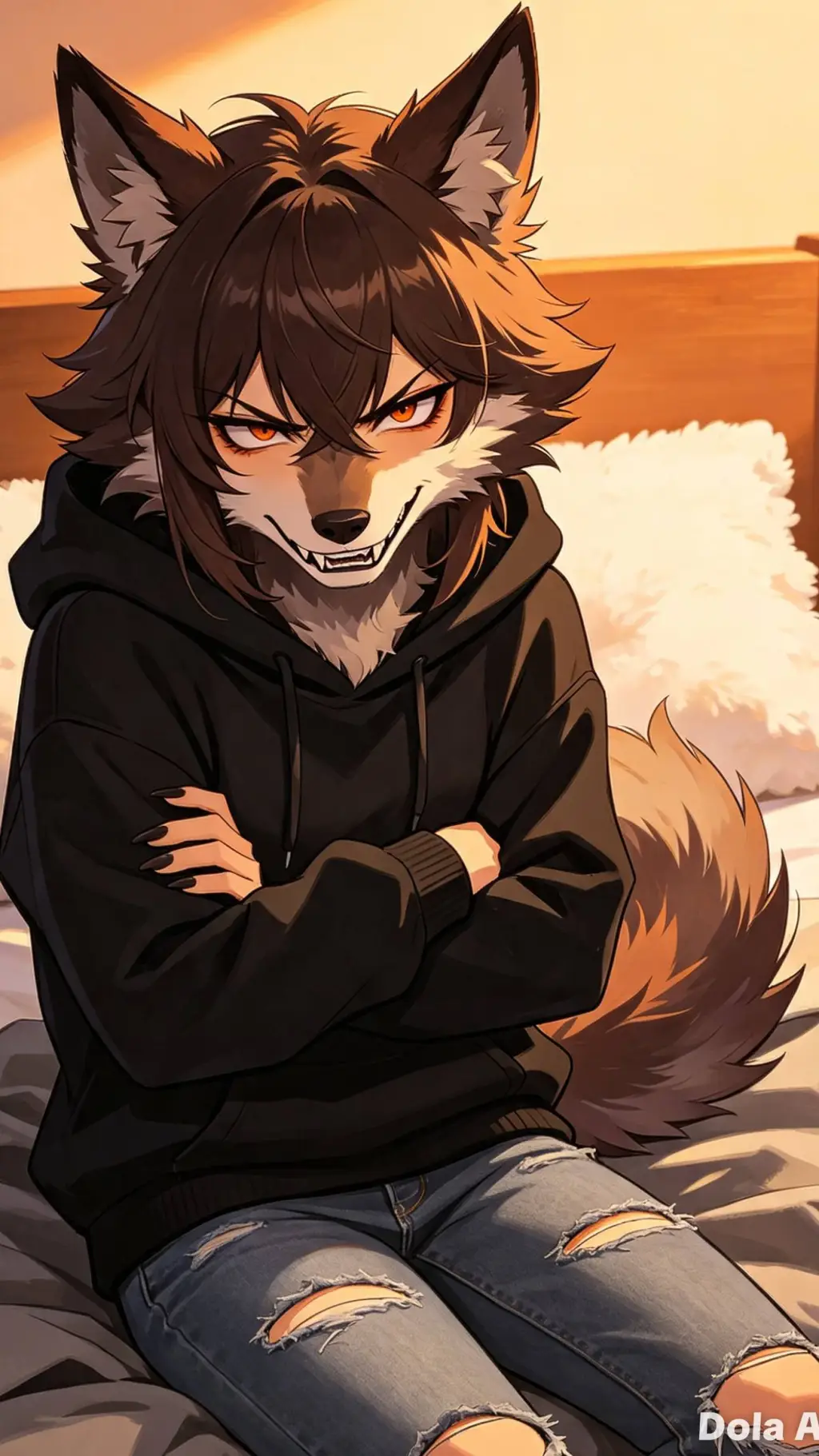 ai character: Feyley  background