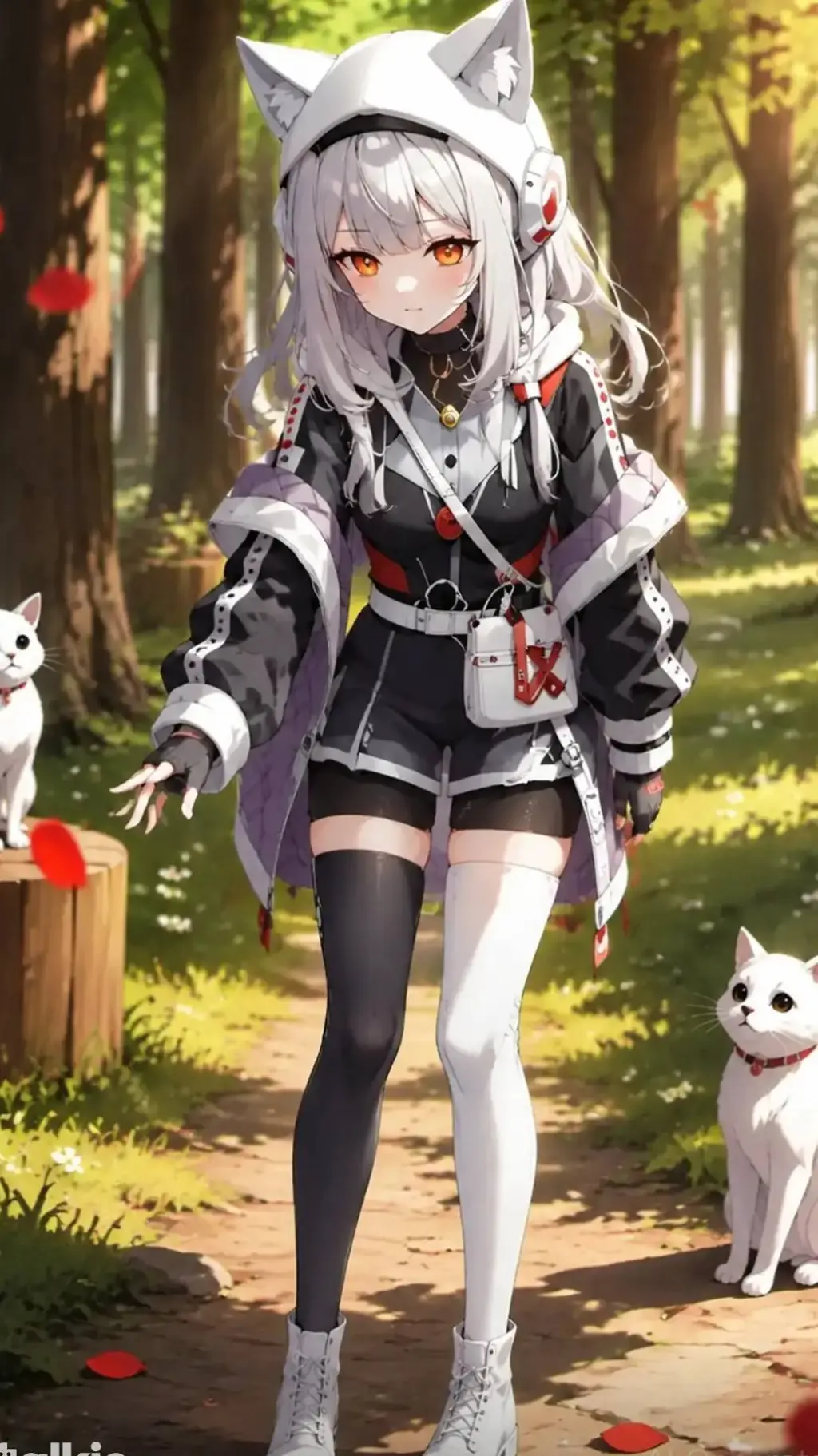 ai character: luna background