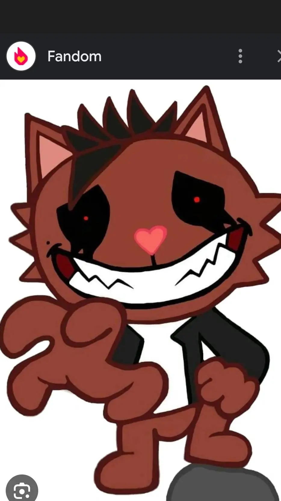 ai character: (Xeba he red black background