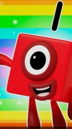 ai character: numberblock1  background