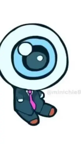 ai character: eggchan  background