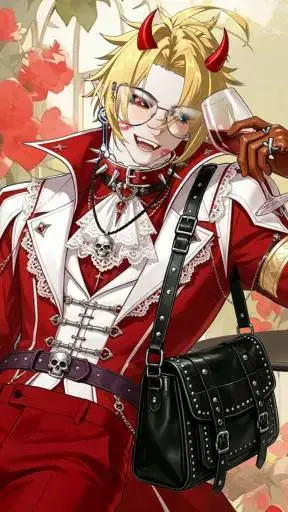 ai character: gassy demonlo background