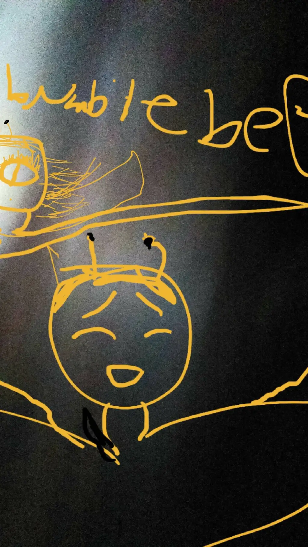ai character: gassy bumblebee bo background