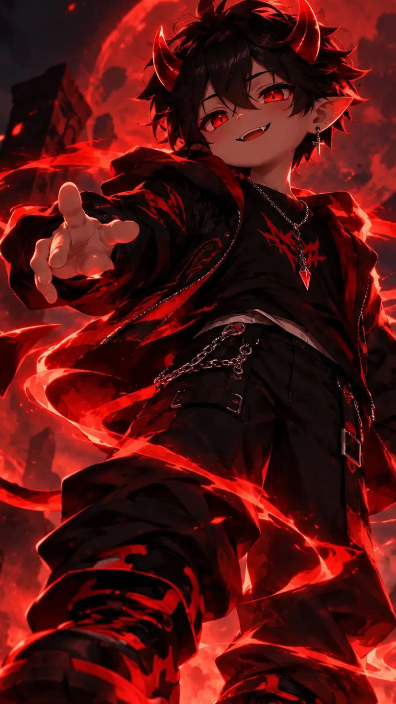 ai character: gqpassy devil background