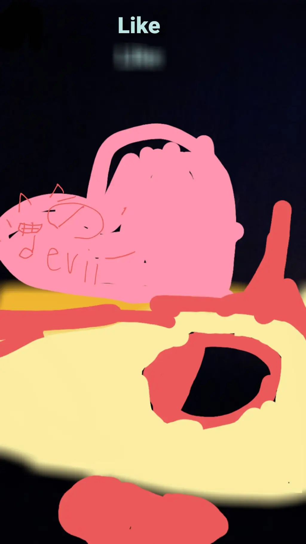 ai character: gassy devil background