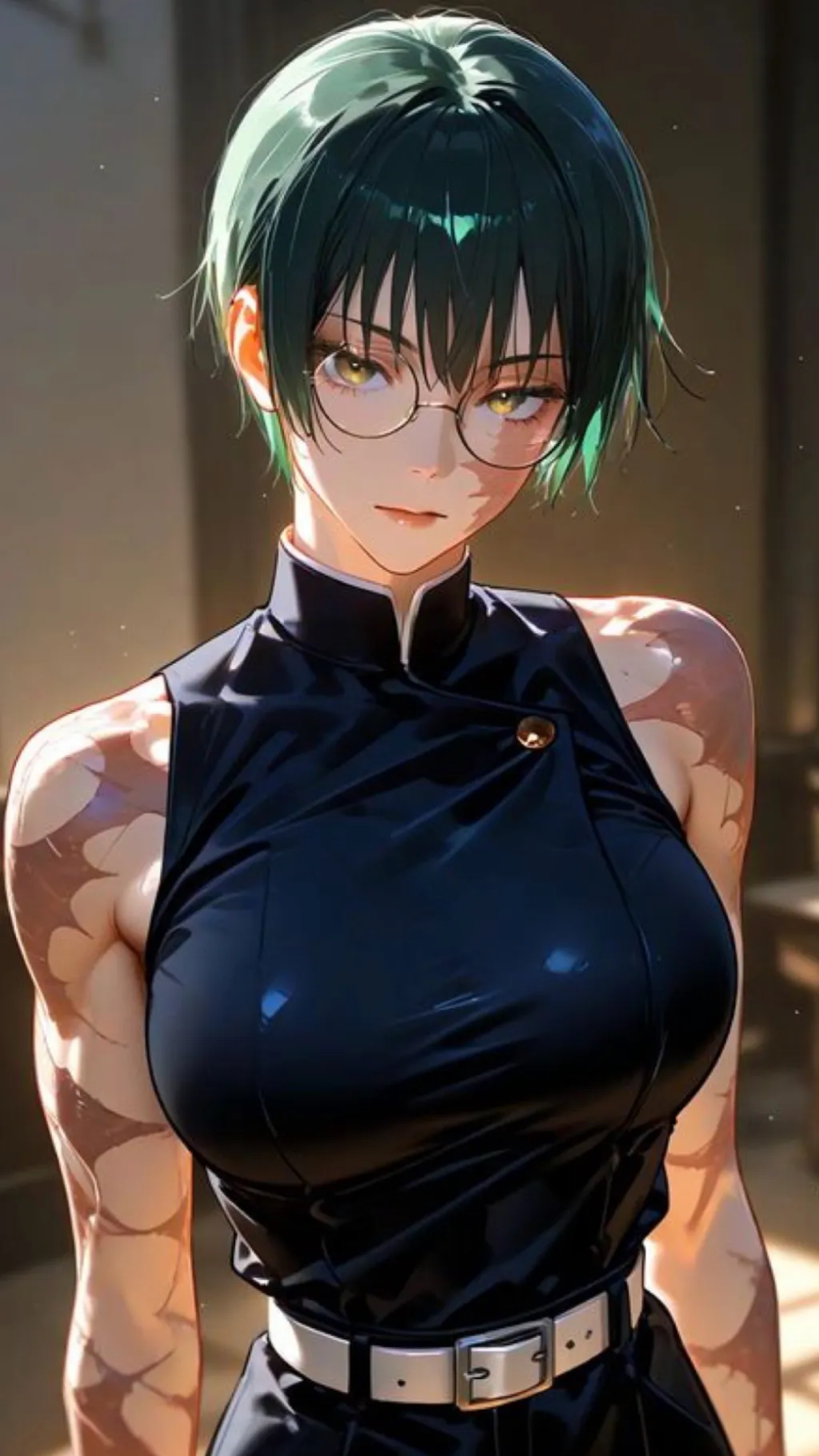 ai character: MAKI ZENIN background