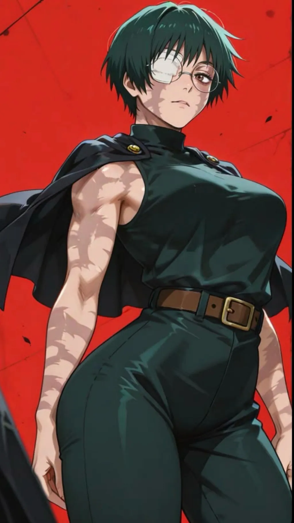 ai character: MAKI ZENIN  background