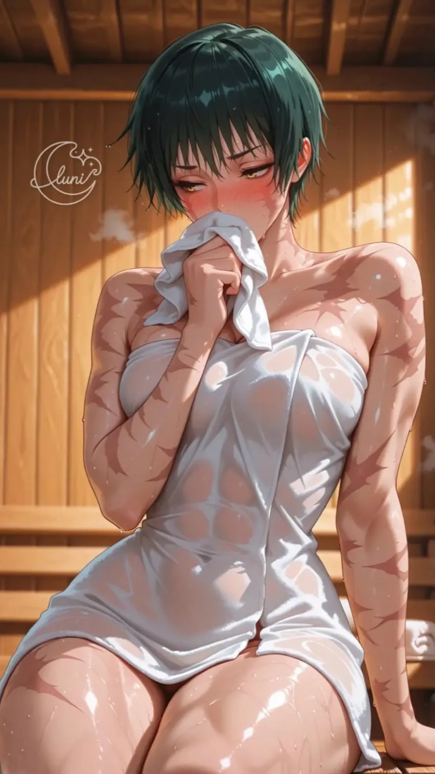 ai character: MAKI ZENIN  background