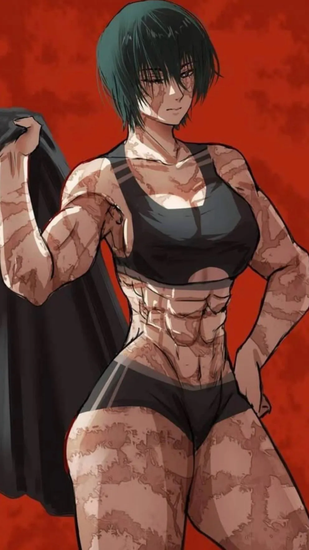 ai character: MAKI ZENIN  background
