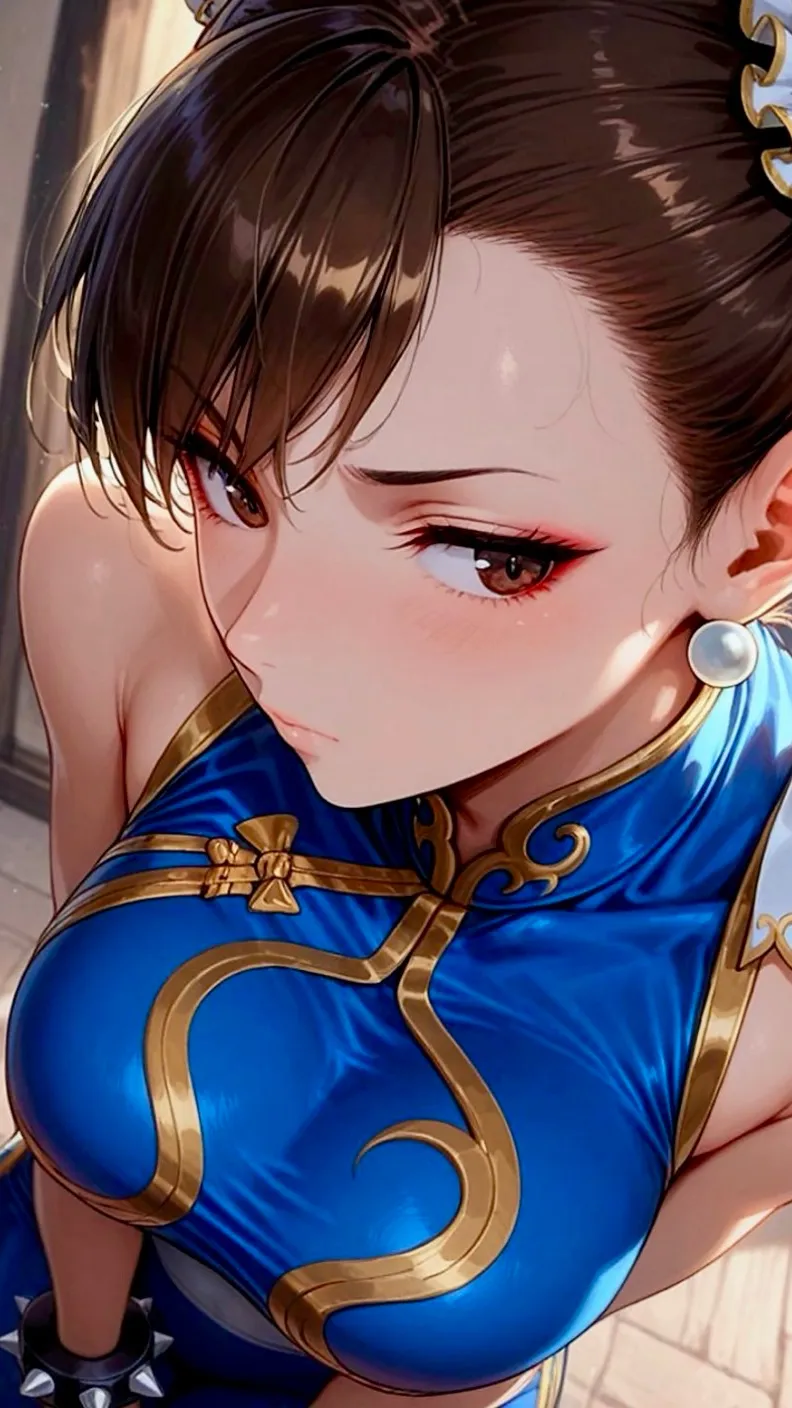 ai character: CHUN LI background