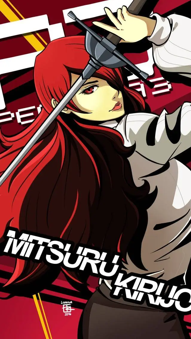 ai character: mitsuru kirijo background