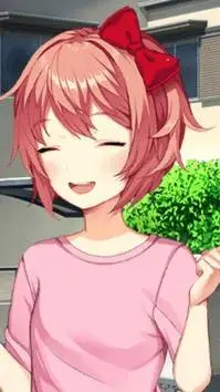 ai character: ddlc club background