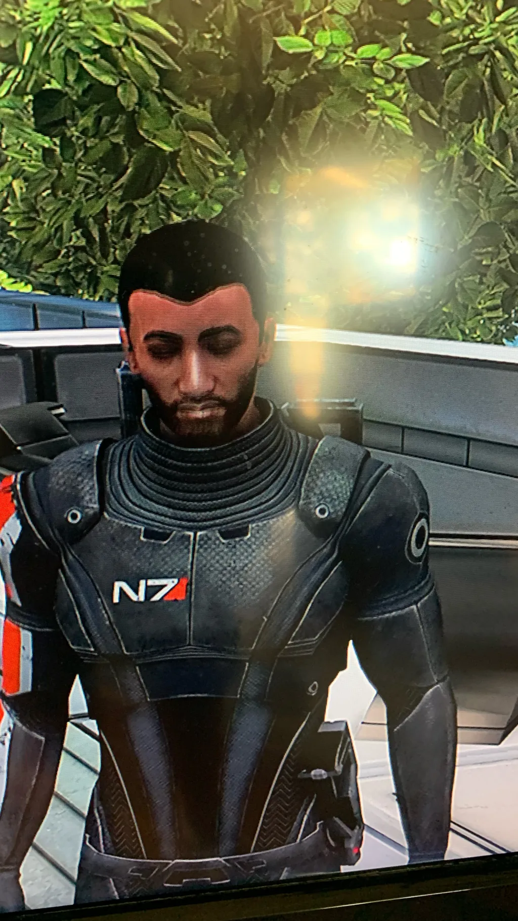 ai character: Commander Shepherd background