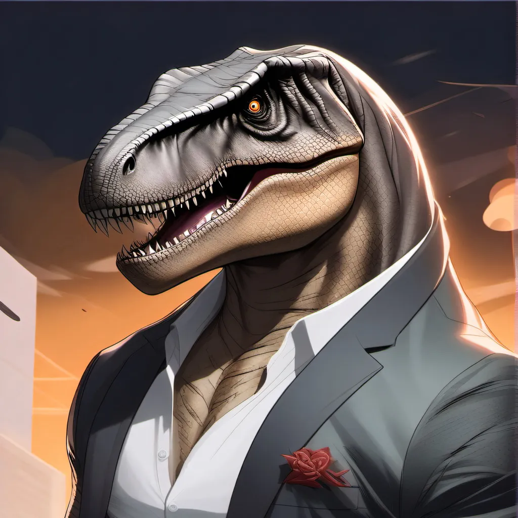 chat with ai character: Larry the T-Rex