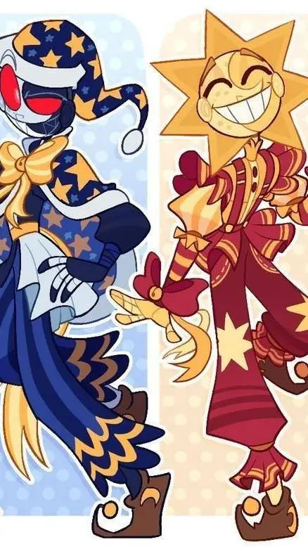ai character: Moondrop & Sundrop background