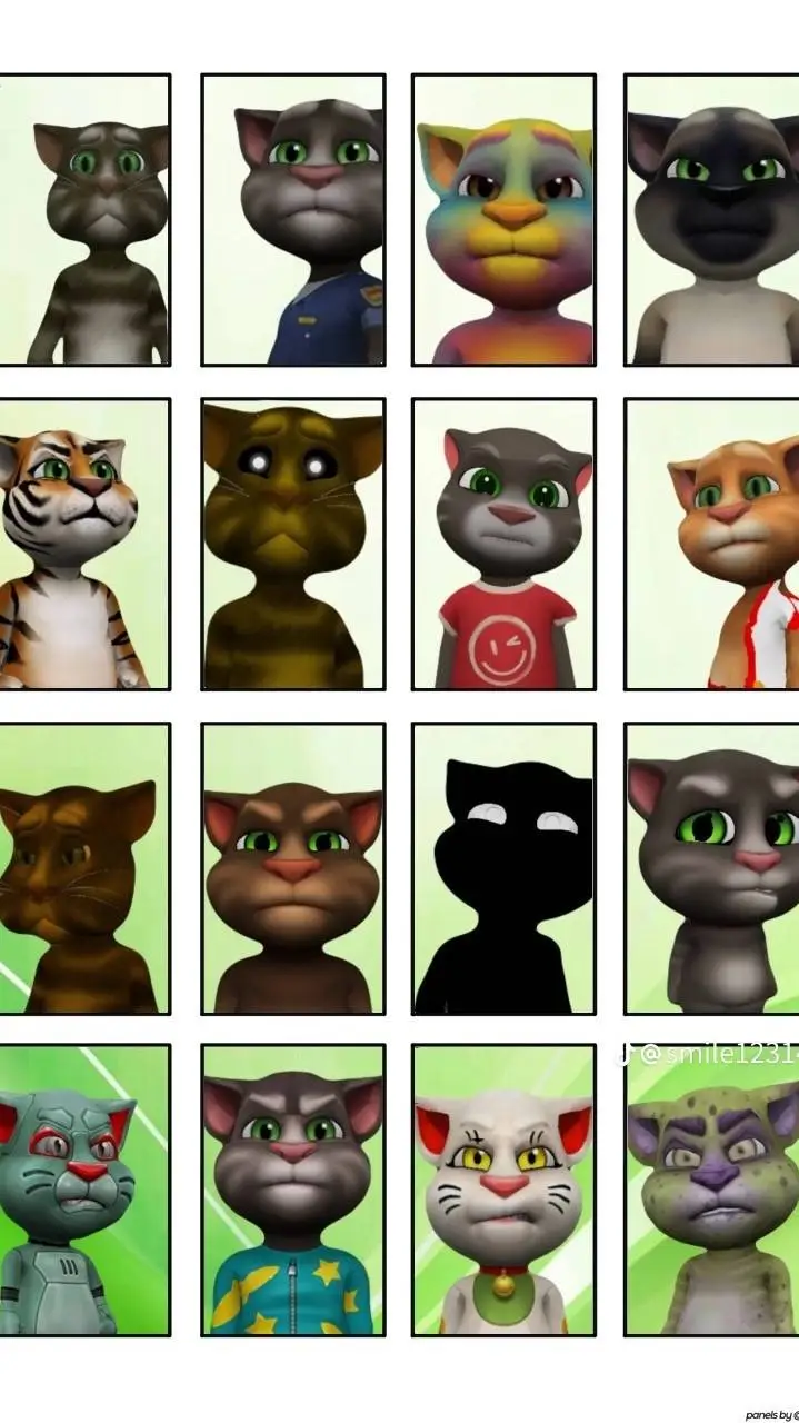 ai character: Talking Tom War background