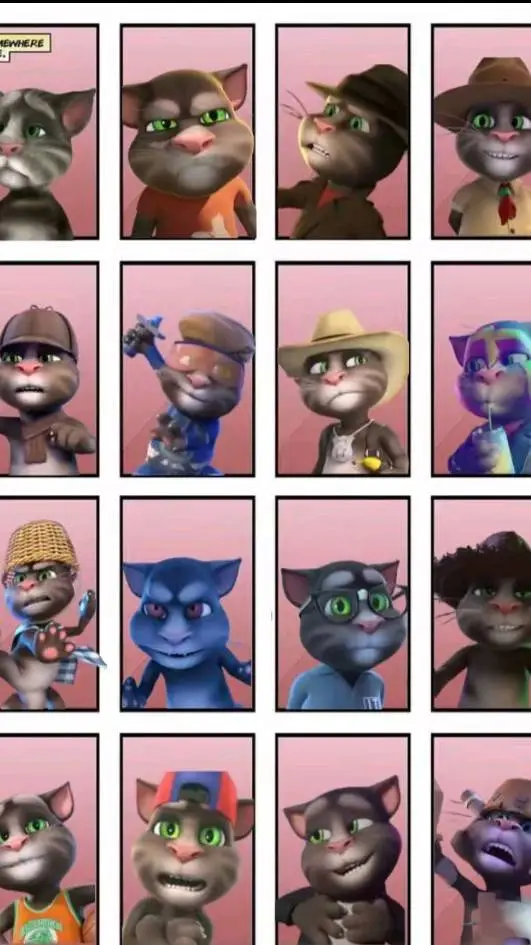 ai character: Talking Tom War 2 background