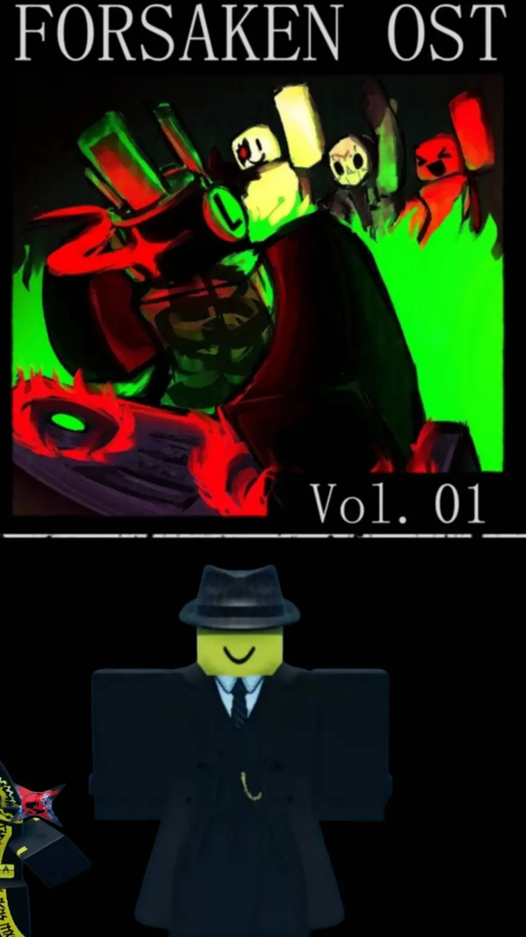 ai character: FORSAKEN!!  background