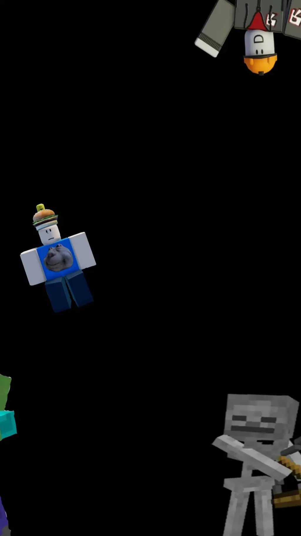 ai character: mid bruh background
