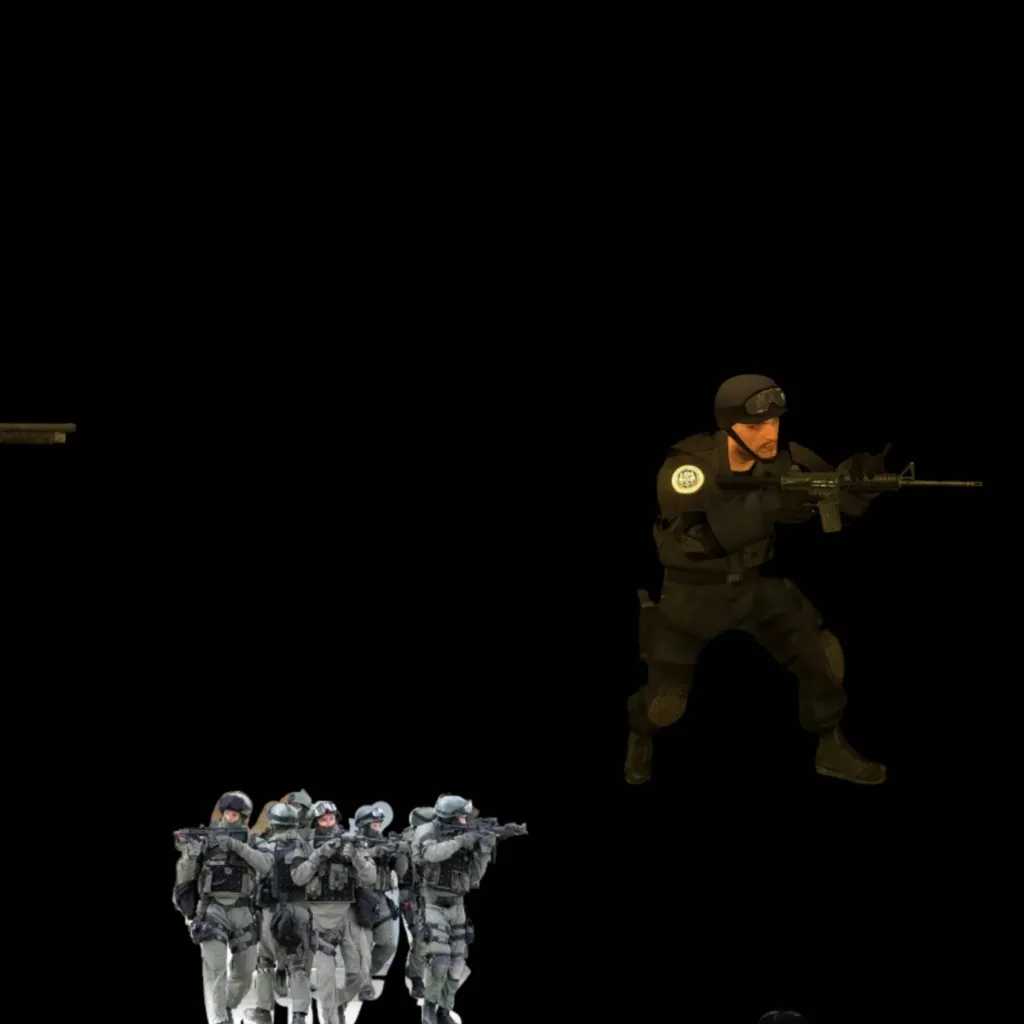 chat with ai character: Swats backup 4