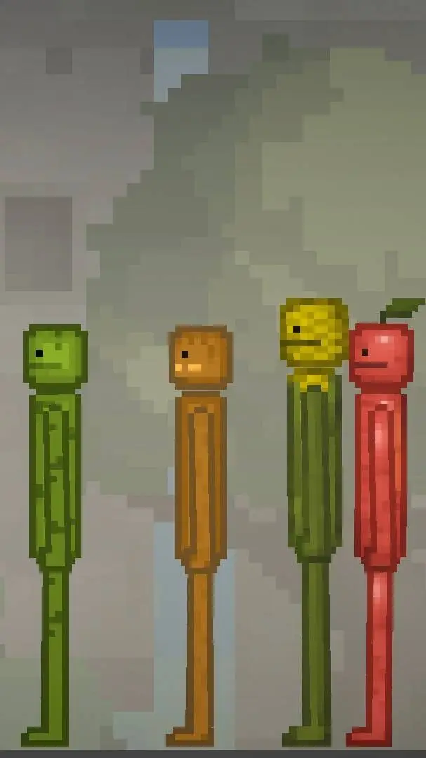 ai character: Melon sandbox  background